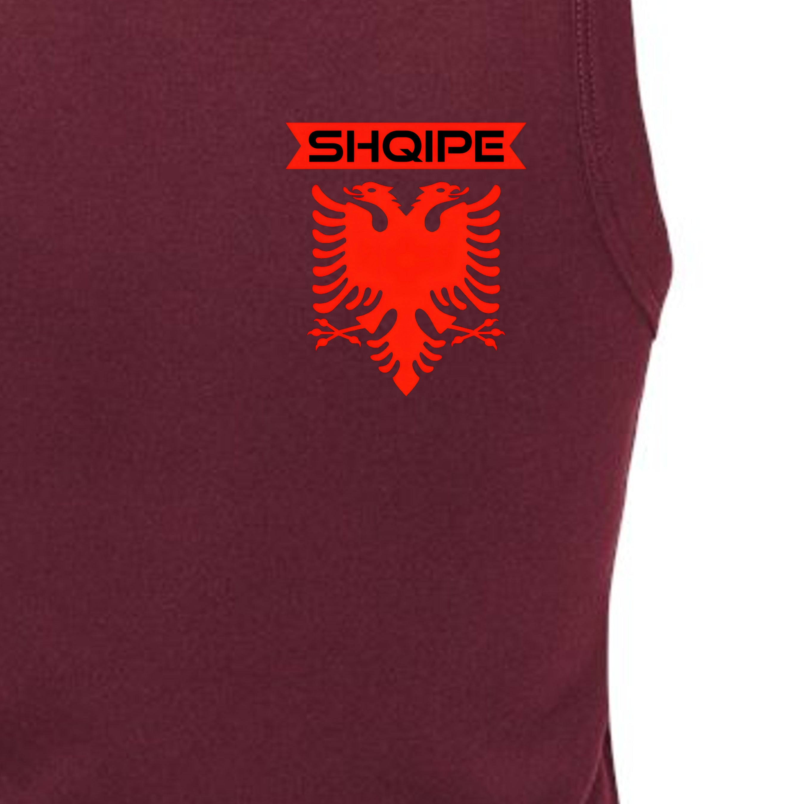 Solid Maroon Blend - 1019 - BACK